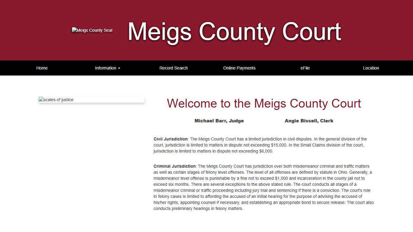 Meigs County Court